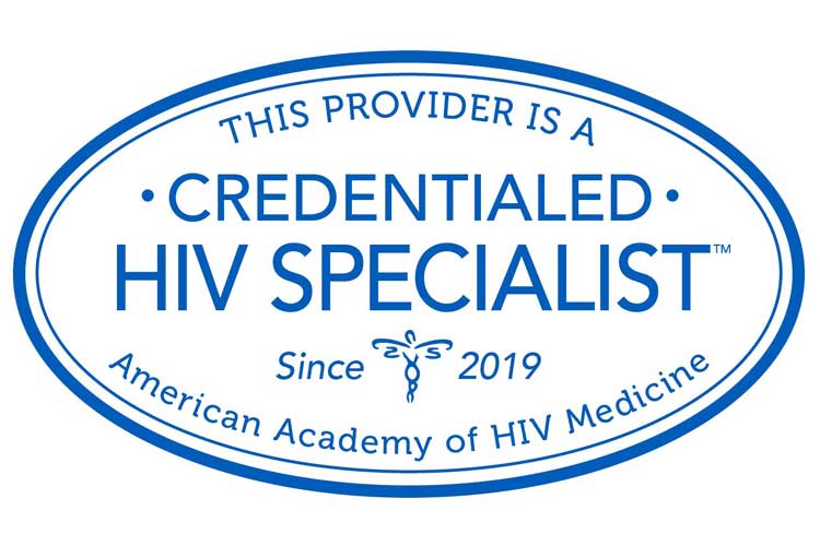 Credentialed HIV Specialist